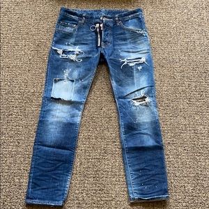 DSQUARED MENS DENIM SZ 46 equivalent to sz29/30